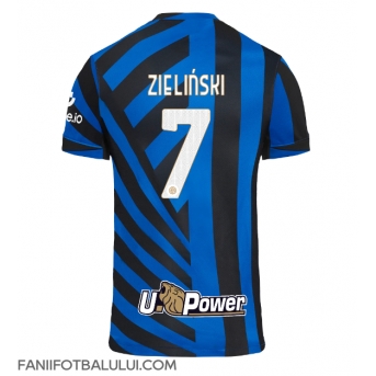 Inter Milan Piotr Zielinski #7 Tricou Fotbal Replică 2024-25 Barbati Acasa